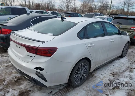 2022 Kia Forte Gt-Line from USA, damaged, VIN 3KPF54AD7NE511692
